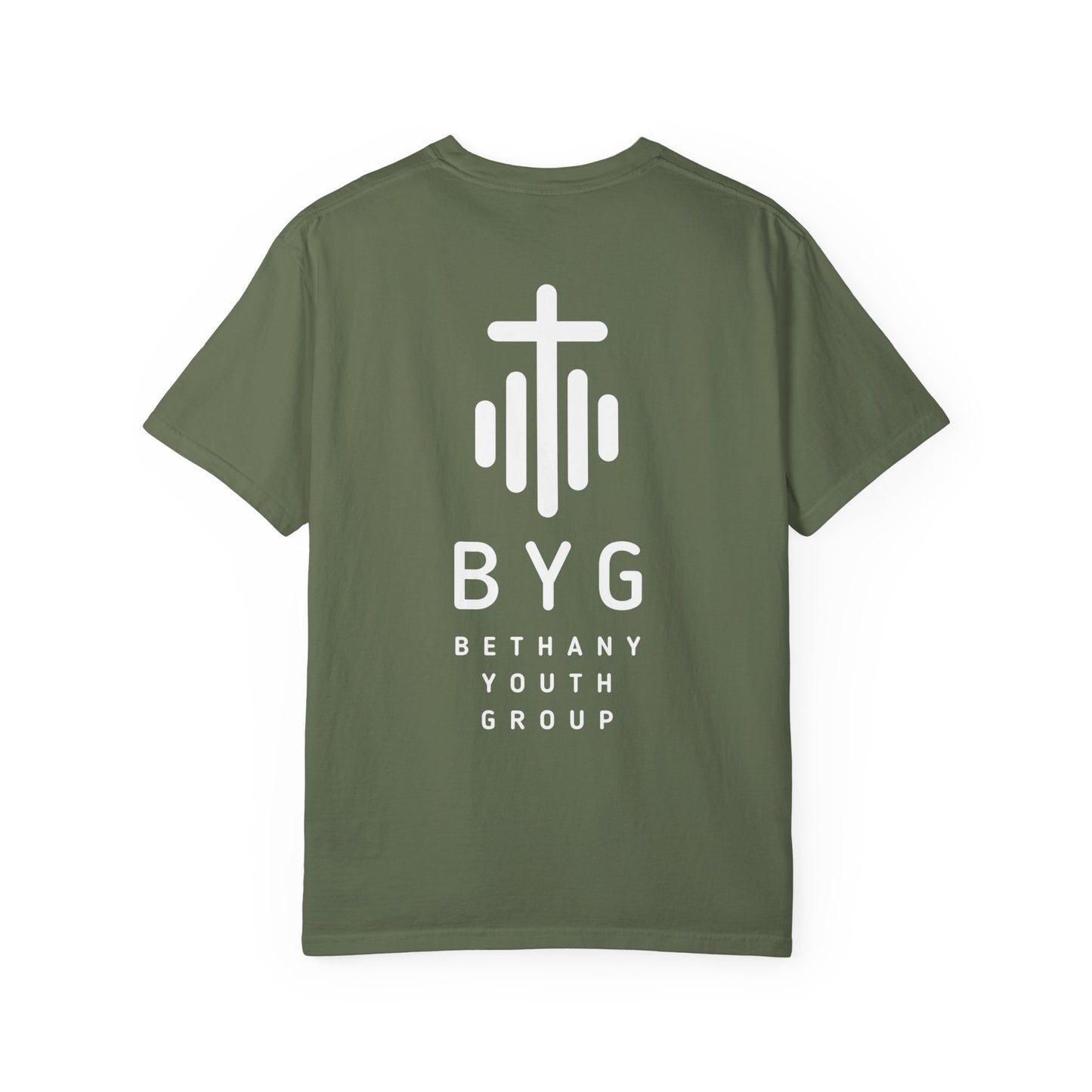 BYG White Logo Front/Back