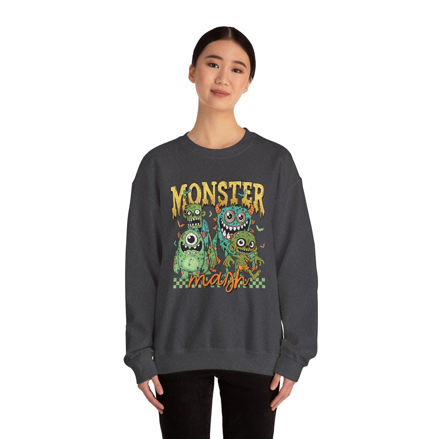 Monster Mash Green Crewneck