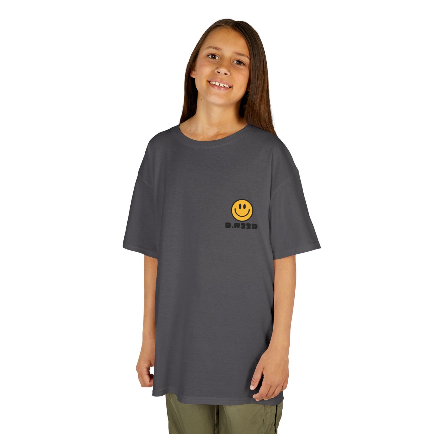 Youth I Woke Up Feeling Happy Front Back Tee