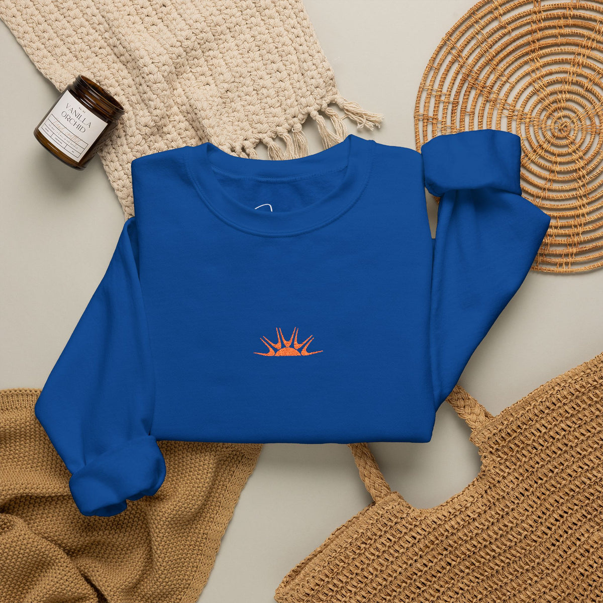 TheraWest Logo Embroidered Unisex Heavy Blend™ Crewneck Sweatshirt