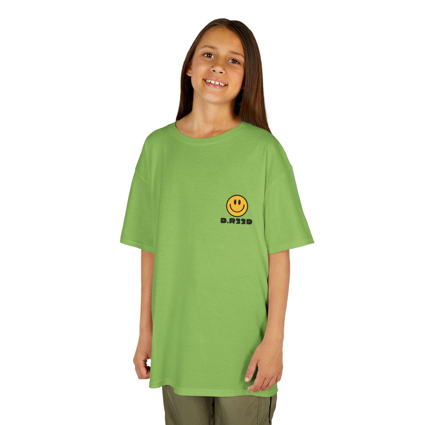 Youth I Woke Up Feeling Happy Front Back Tee
