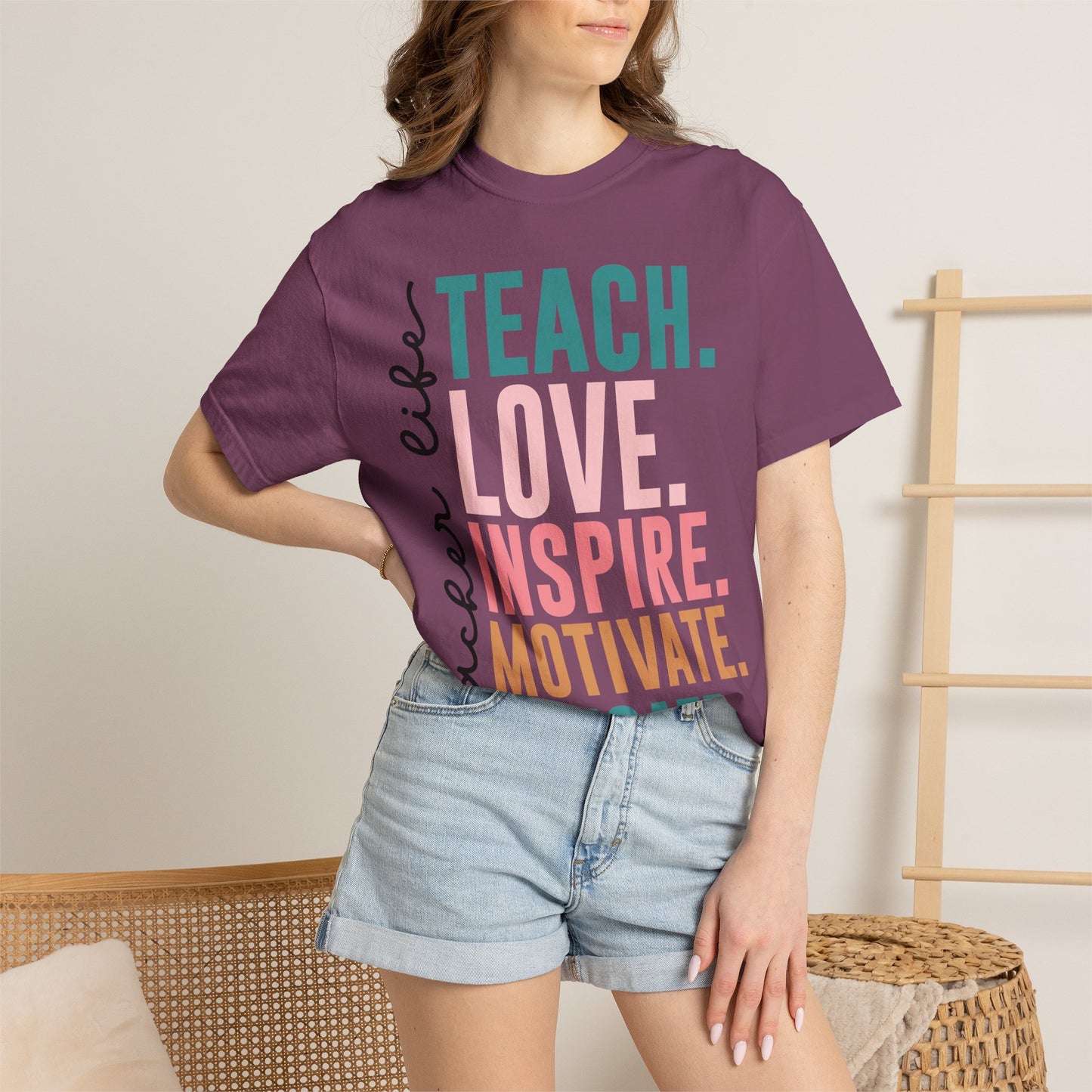 Teacher Life Comfort Colors