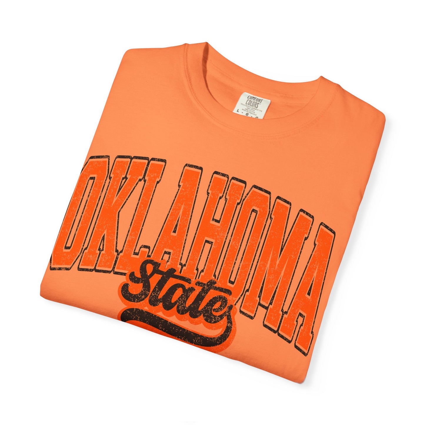 Retro comfort colors tee OKSTATE