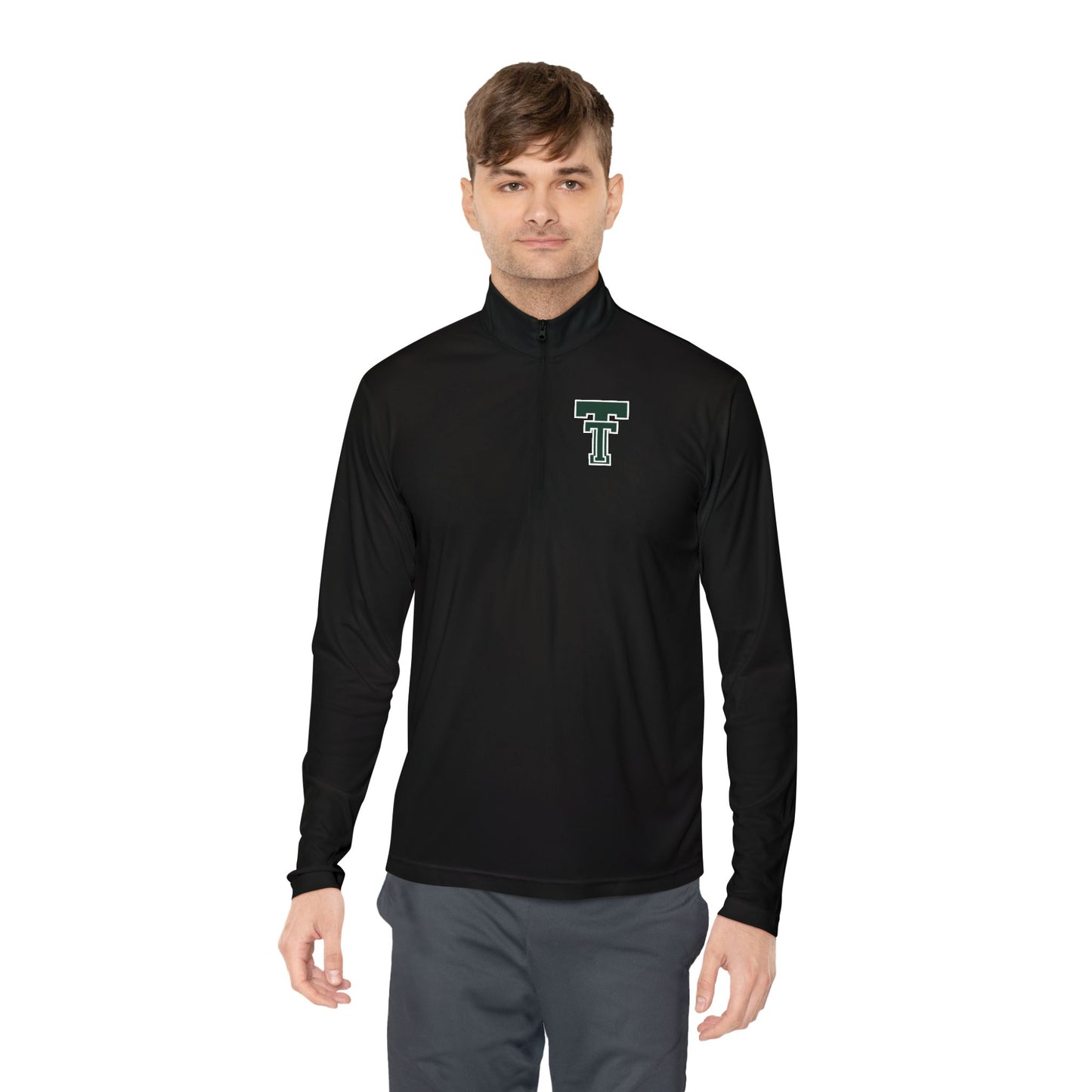 Unisex Quarter-Zip Pullover Thomas Terriers