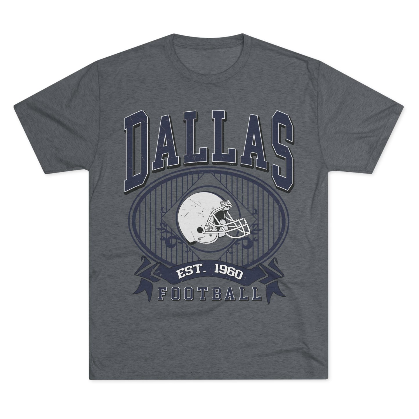 Dallas Football Super Soft Tri Blend Tee