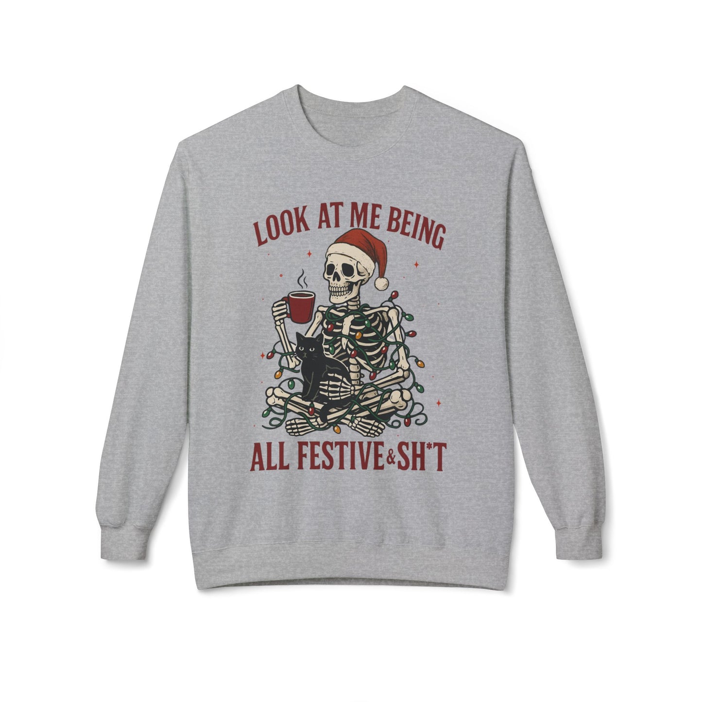 Look At Me Christmas Crewneck