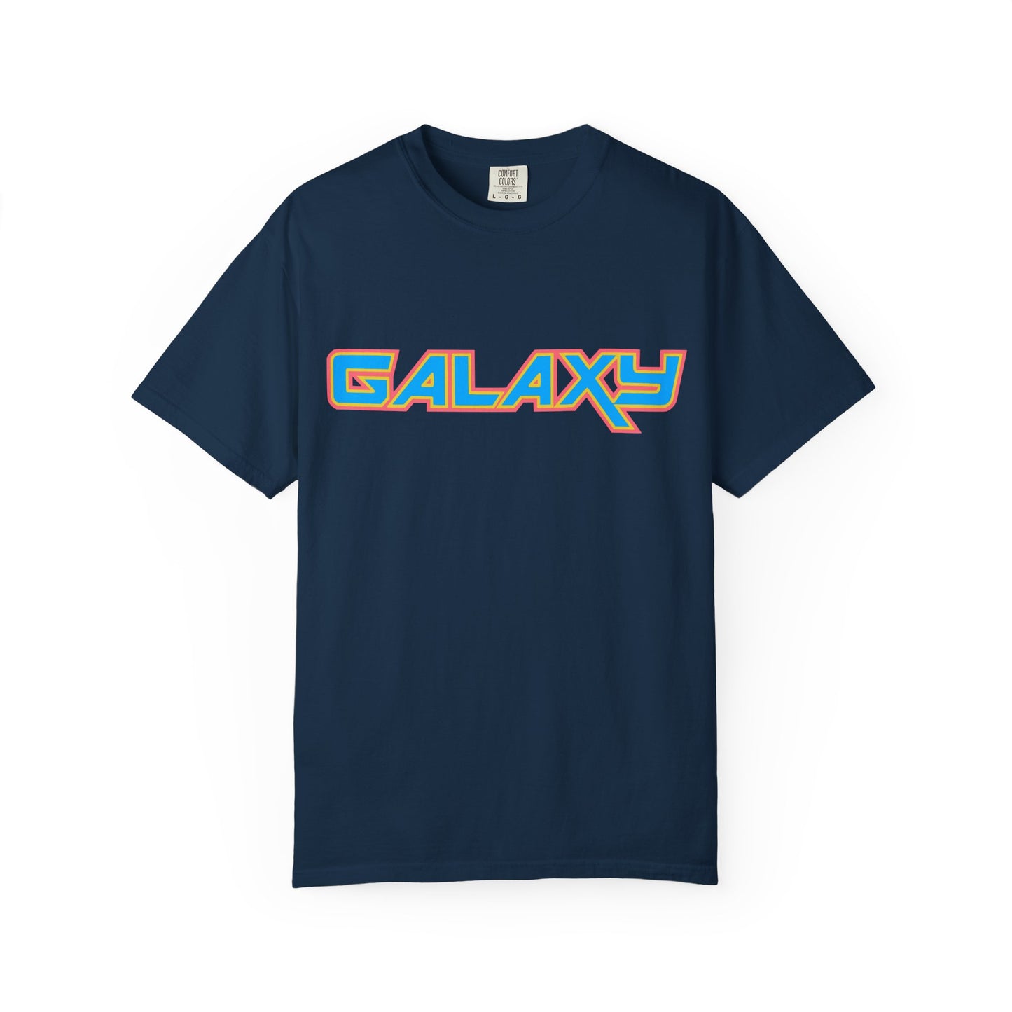 Galaxy Comfort Colors Tee W/ Pink