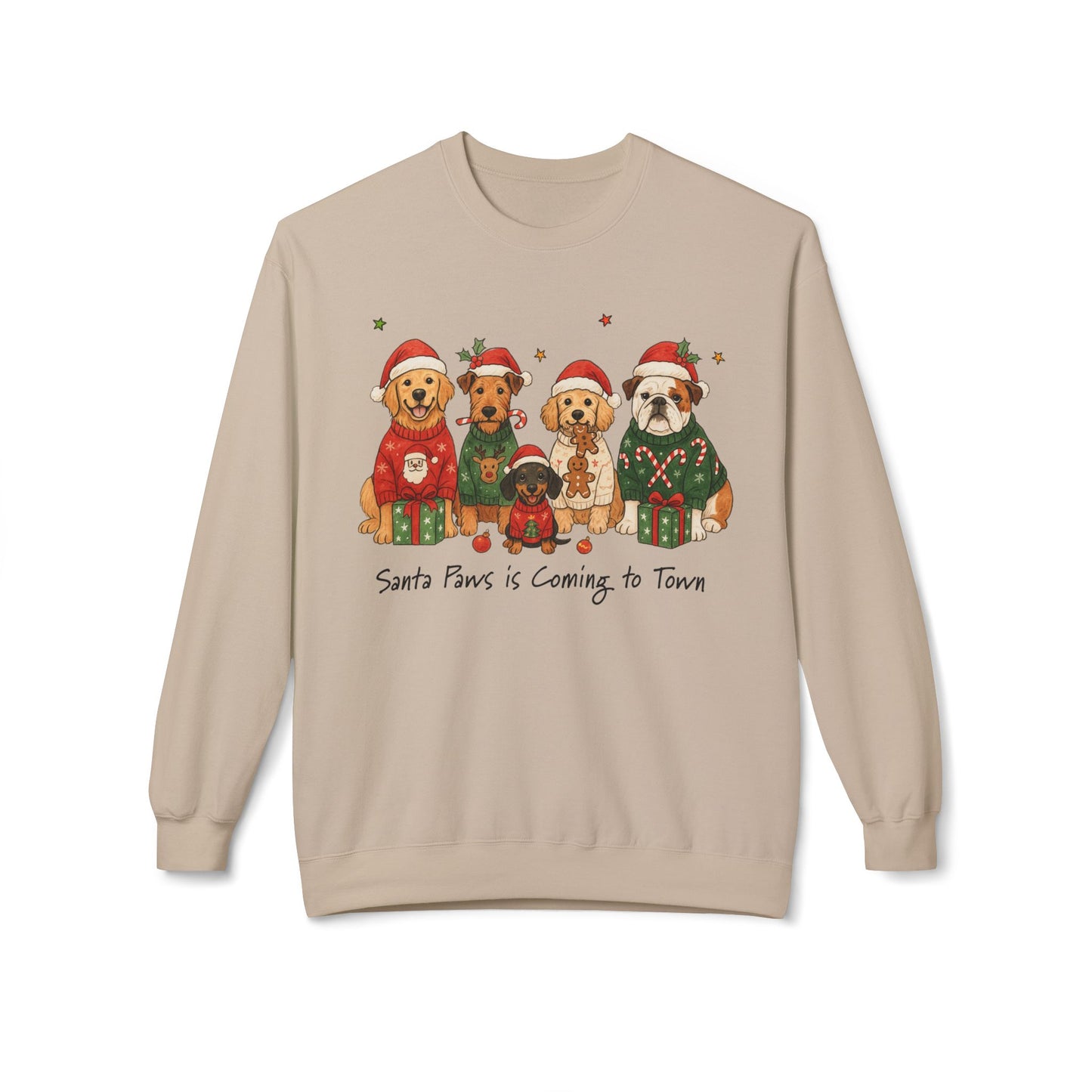 Santa Paws is Coming to Town Crewneck