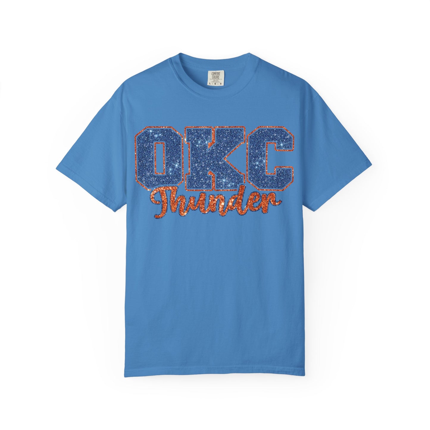 Faux Glitter OKC Tee