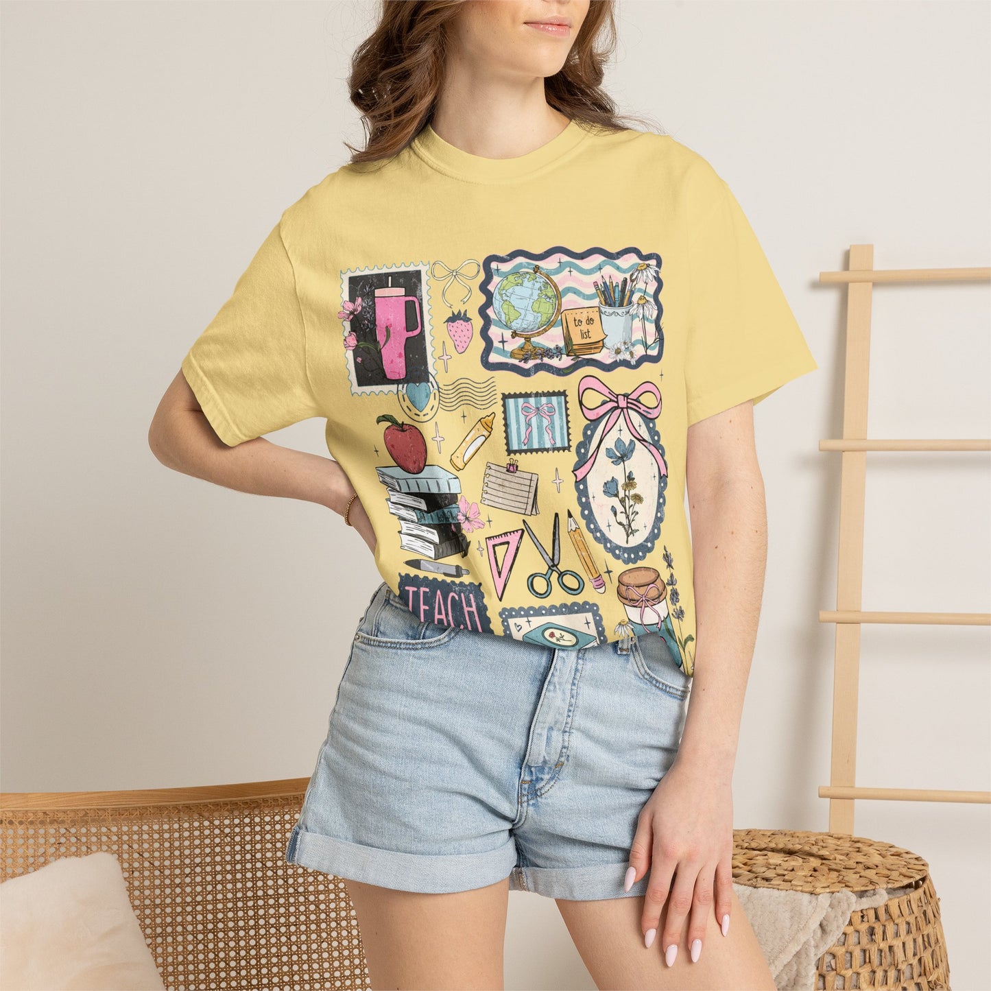 Teach Collage Comfort Colors