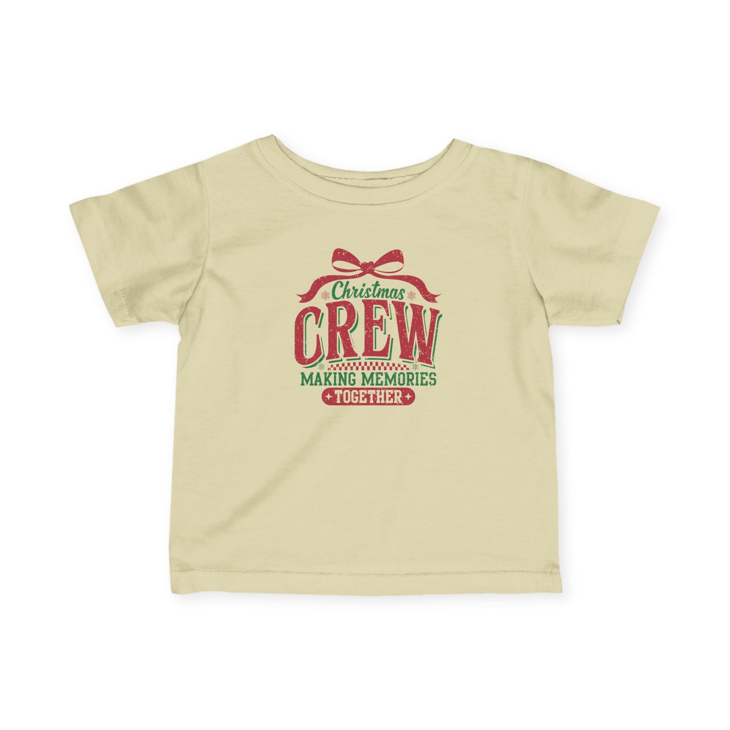 Infant Fine Jersey Tee Christmas Crew