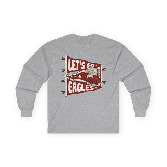 Lets Go Eagles Long Sleeve Pendant