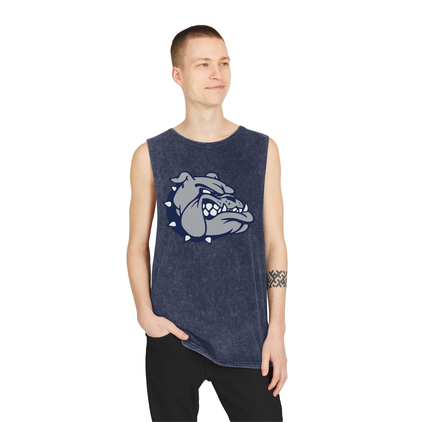 Bulldogs Stonewash Tank Top