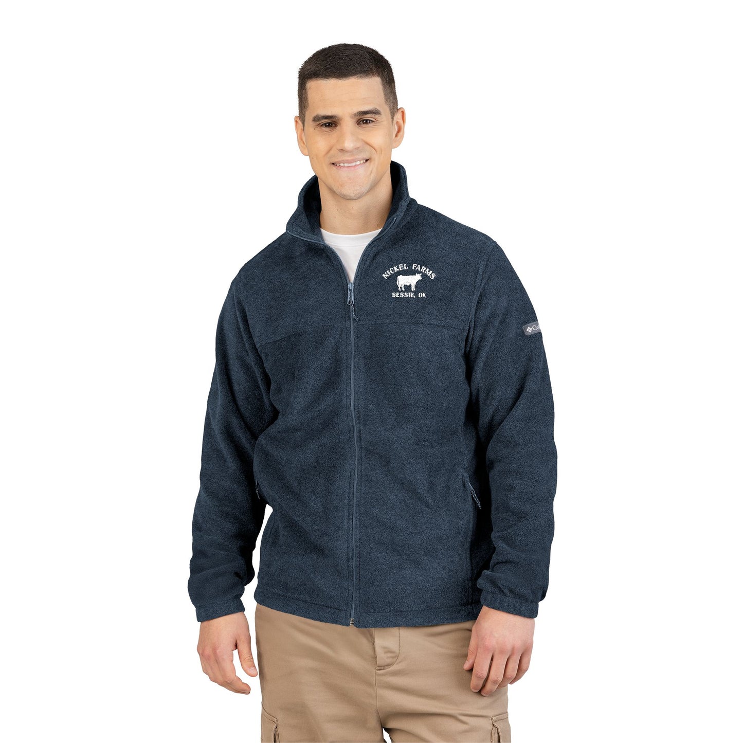 Unisex Columbia Fleece Jacket (Embroidery) Nickel Farms
