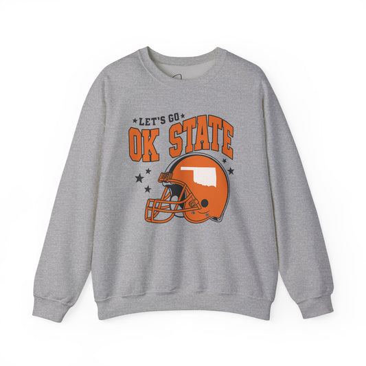 Lets Go OK STATE Crewneck