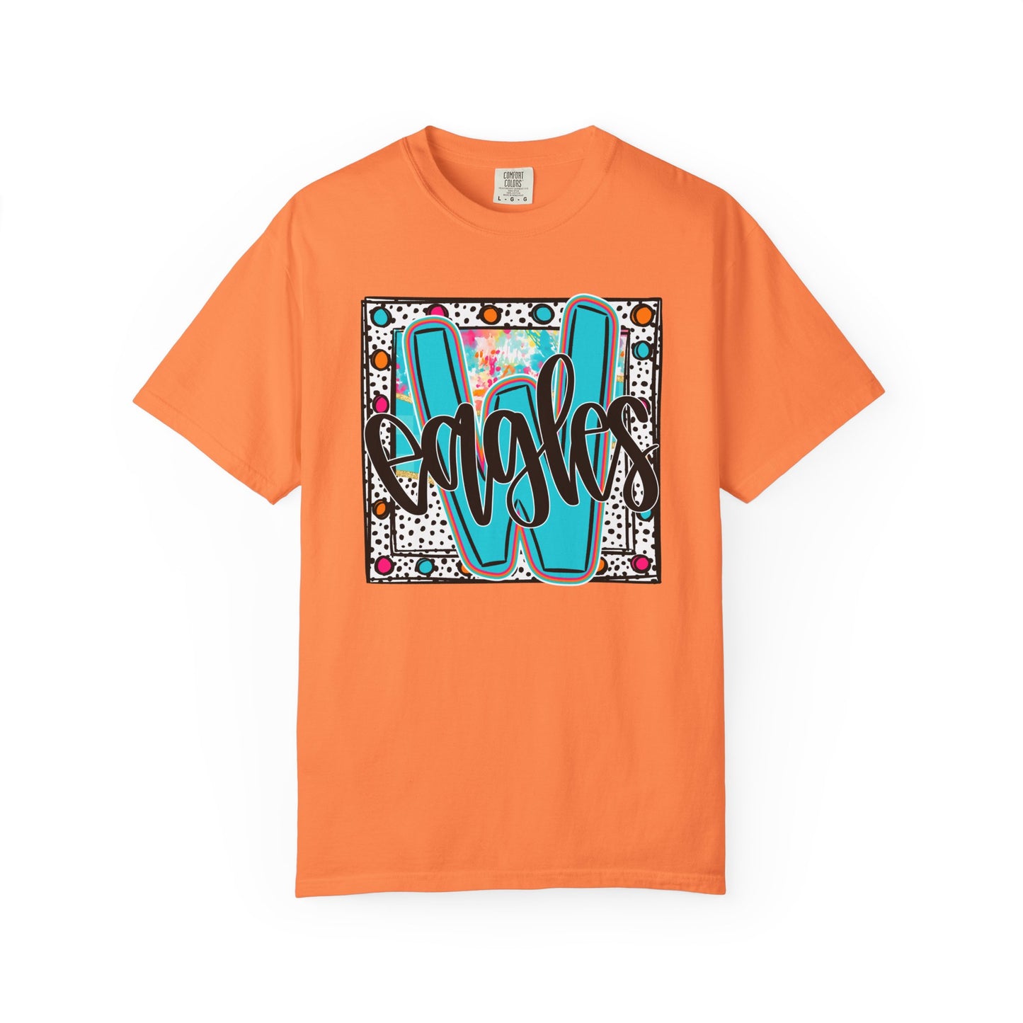 Weatherford Eagles Dotty Square Comfort Colors