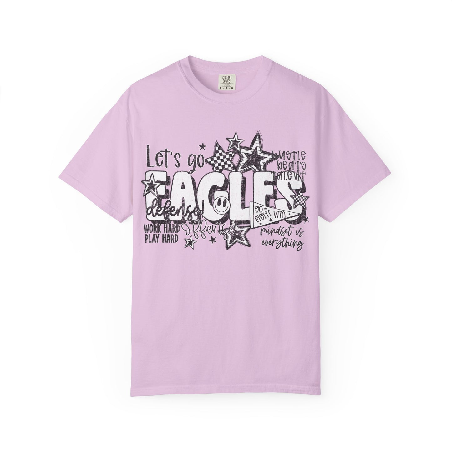 Lets Go Eagles Comfort Colors