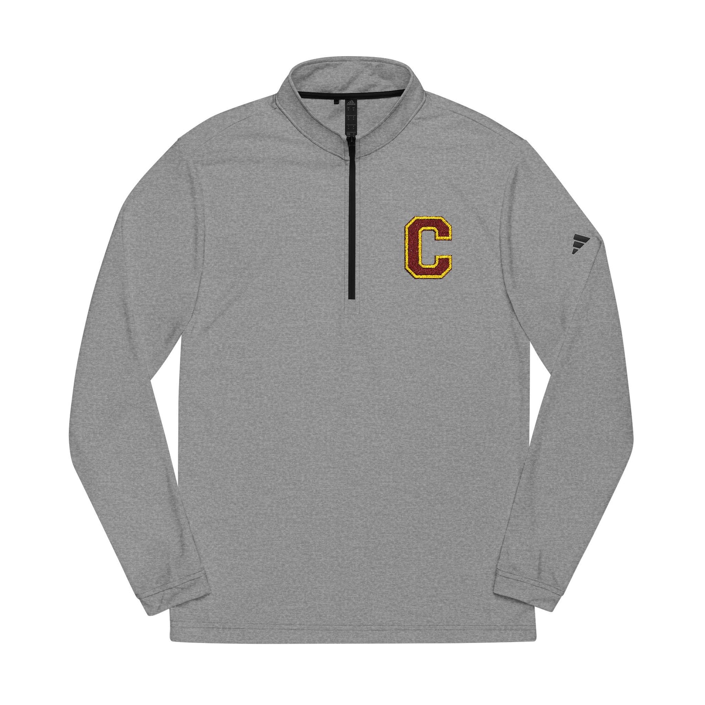 adidas® Quarter-Zip Pullover (Embroidery) Clinton