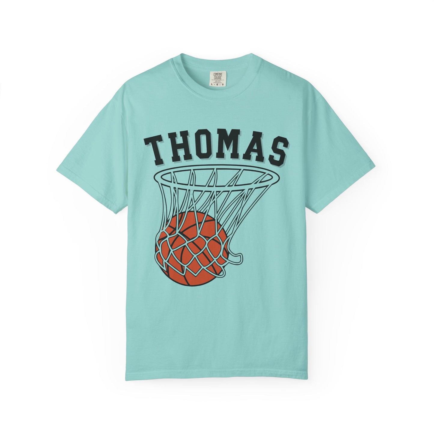 Thomas Basketball Comfort Colors tee
