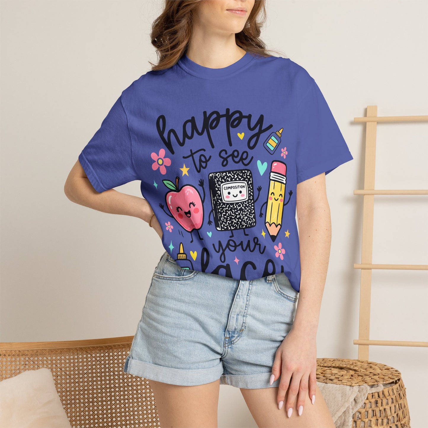 Happy to see your face version 2 comfort colors