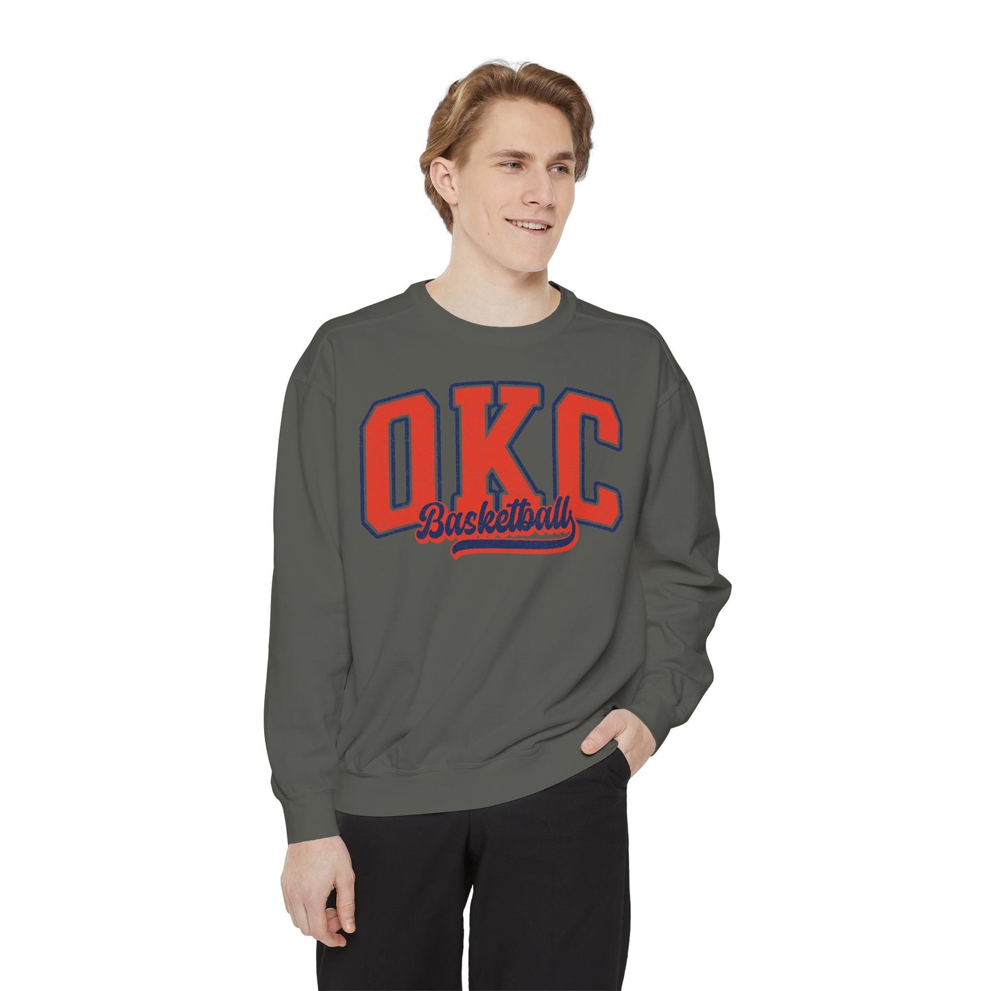 OKC Retro Heavy Weight Comfort Colors Crewneck