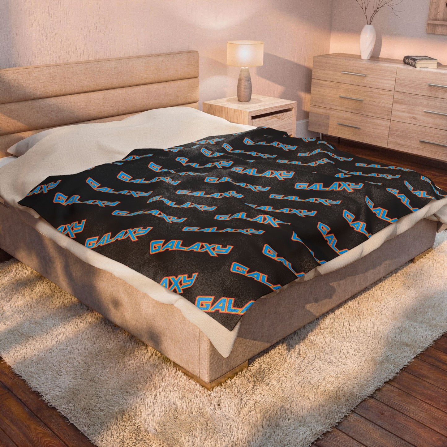 Galaxy Light Velveteen Plush Blanket