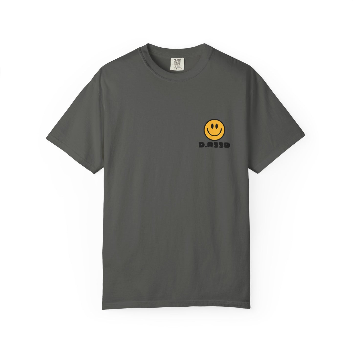 D.R33D Smiley Comfort Color Front Back