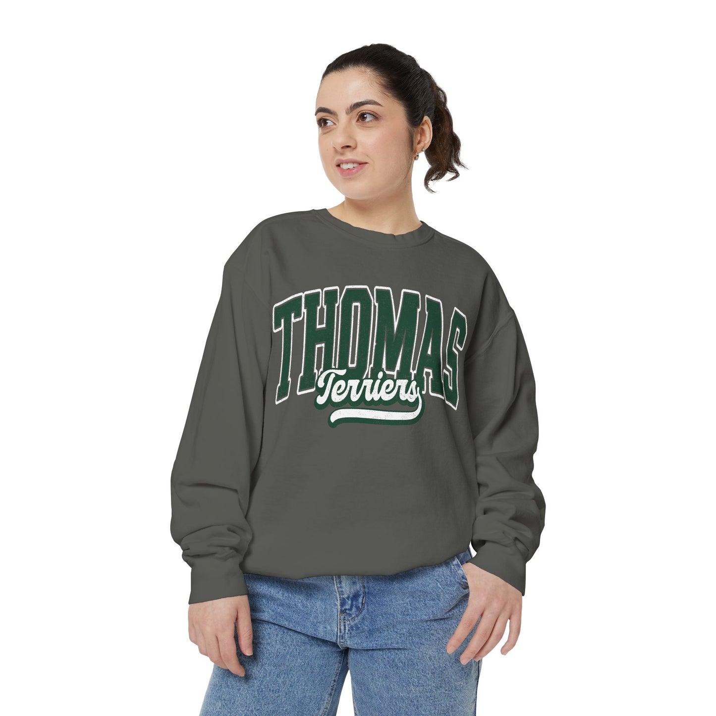 Retro heavy weight comfort colors sweatshirt Thomas