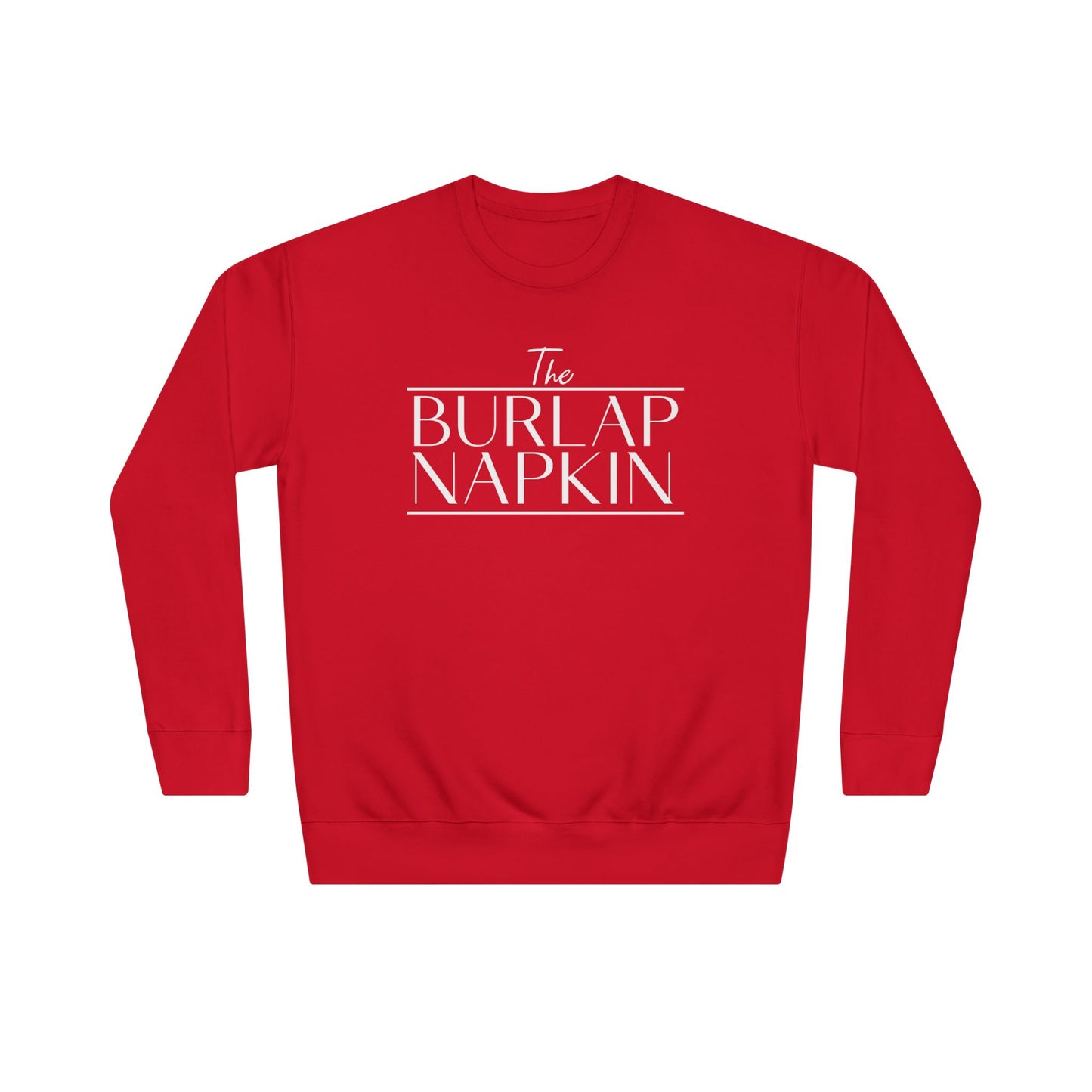 Unisex Crew Sweatshirt The Burlap Napkin