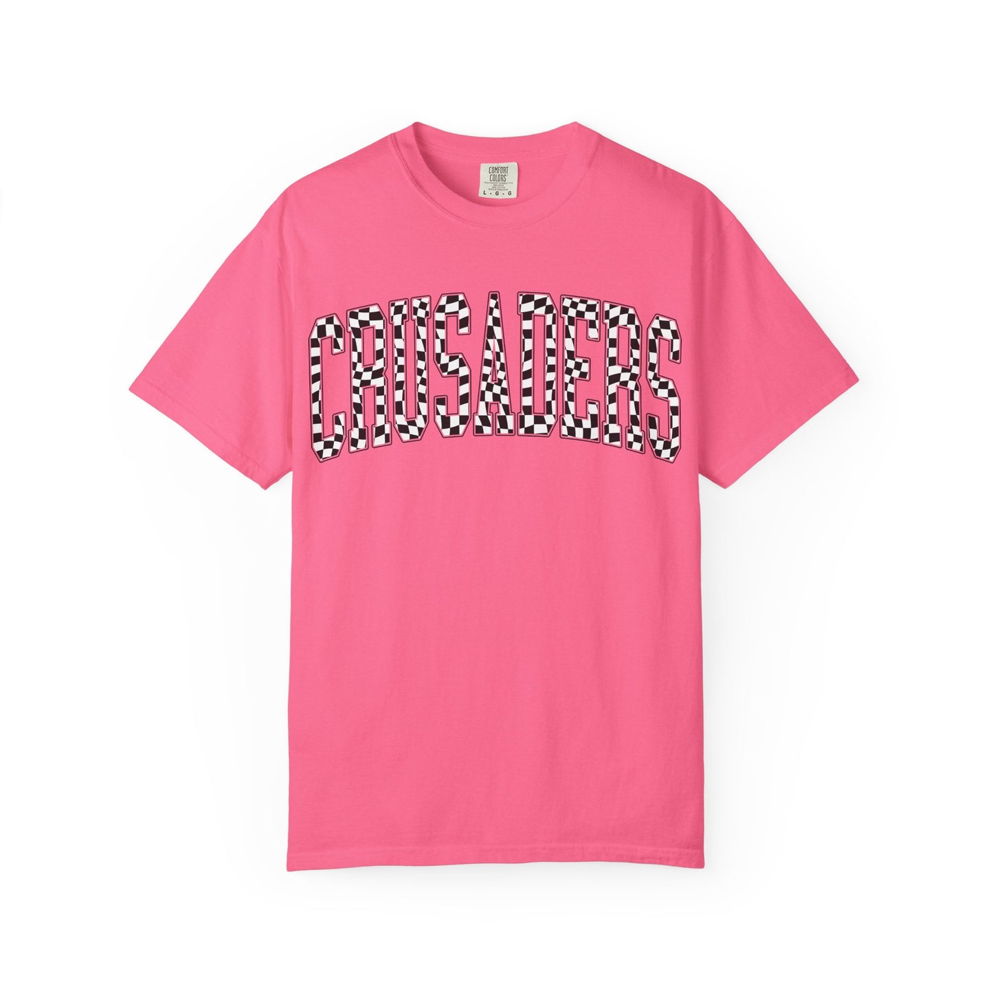 Checkered Crusaders Comfort Colors Tee