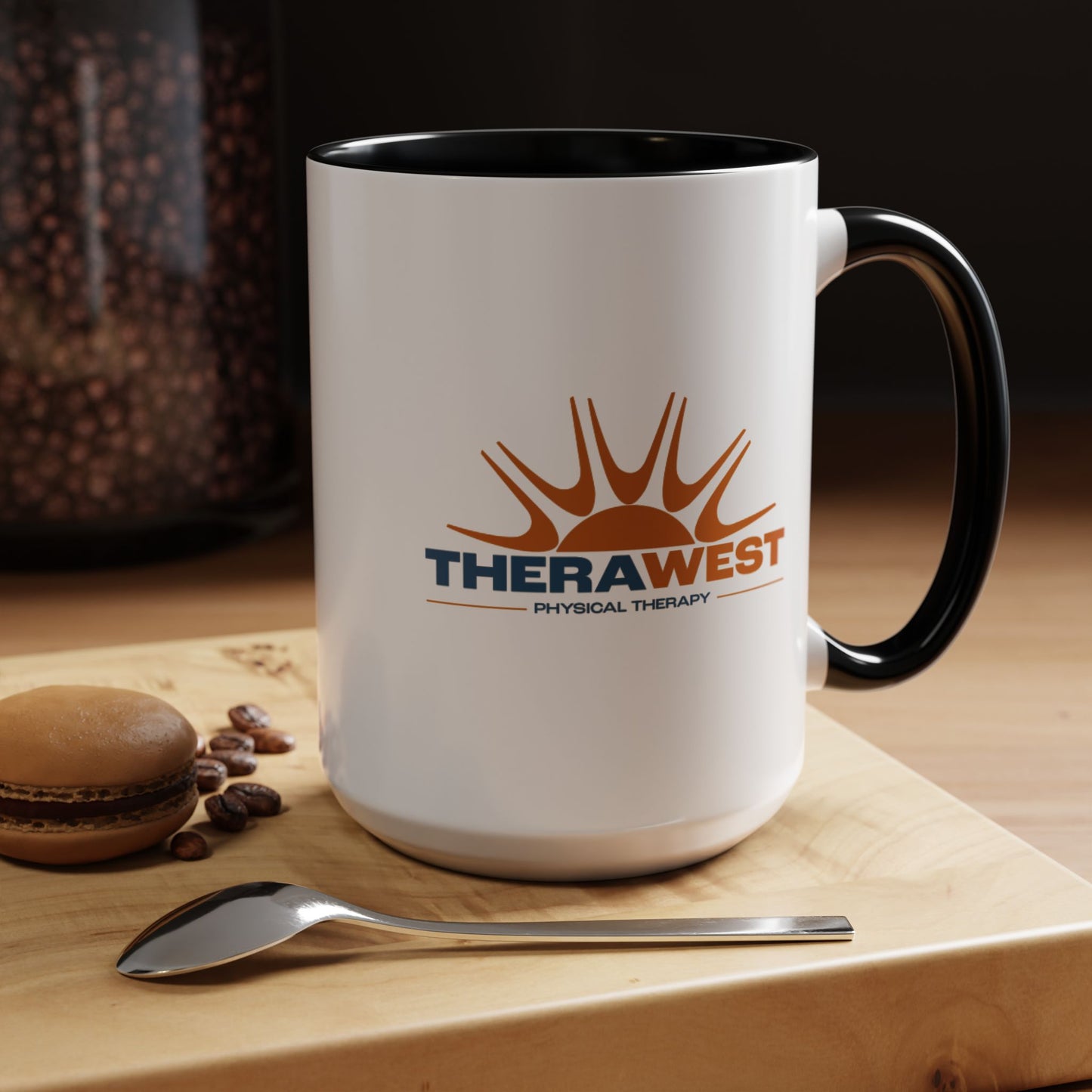 Colorful Handle TheraWest mug 11oz or 15 oz