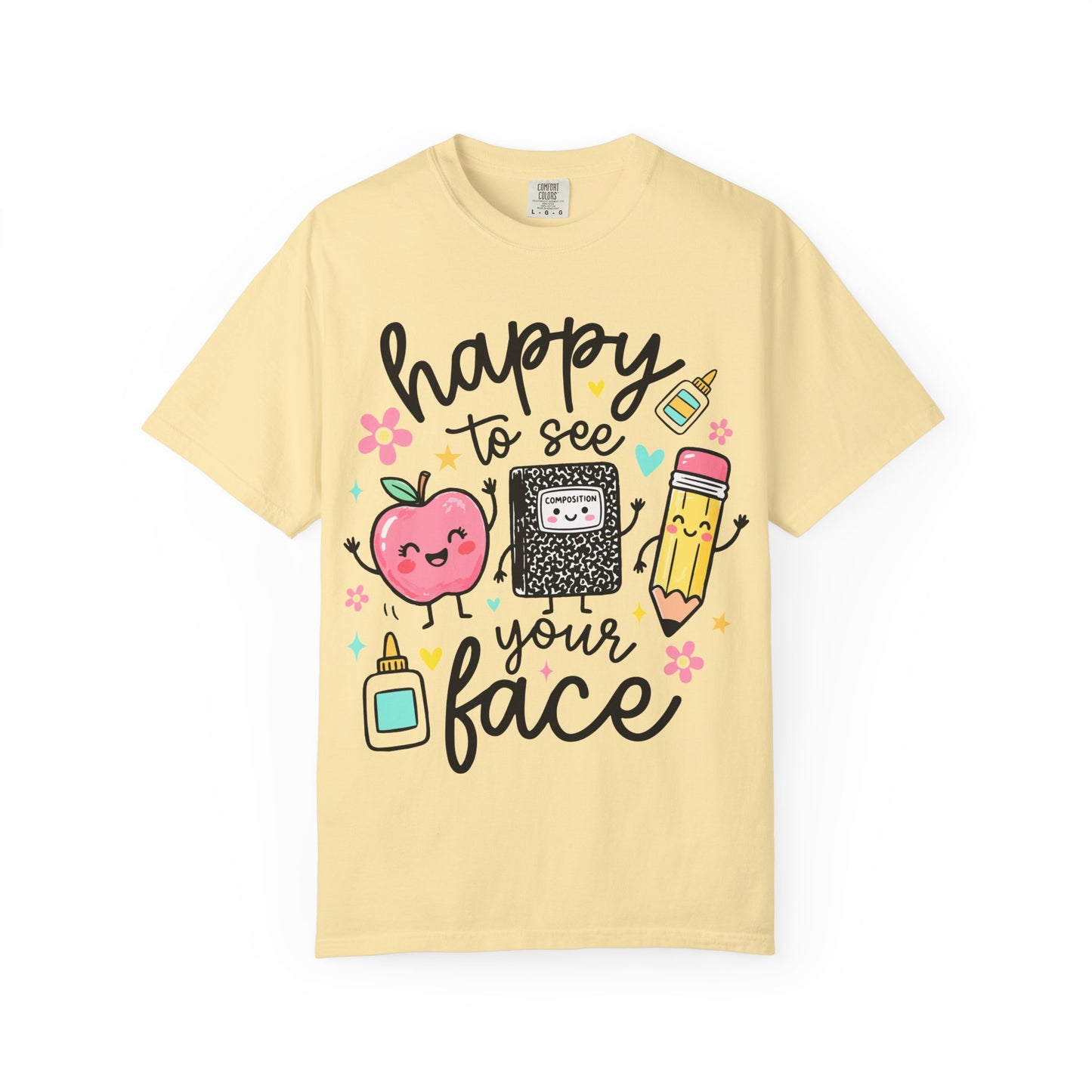 Happy to see your face version 2 comfort colors