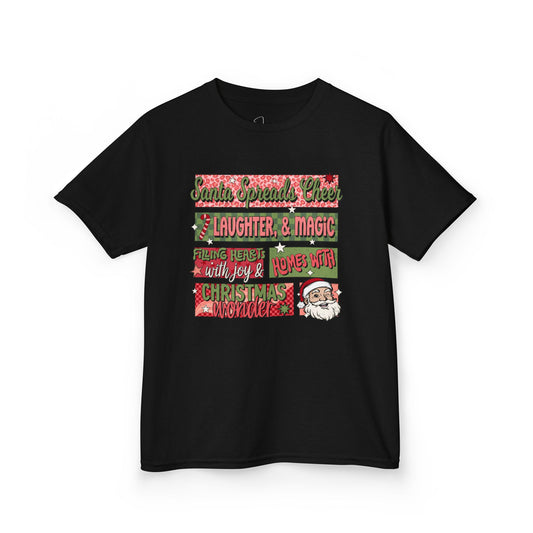 Santa Spreads Cheer Youth Tee