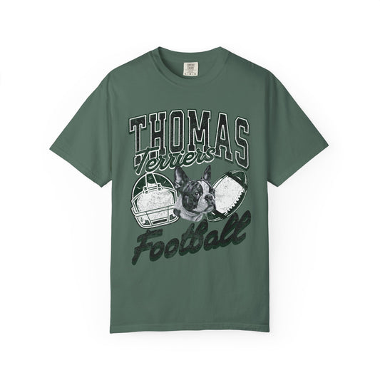 Thomas Terriers Football Comfort Colors