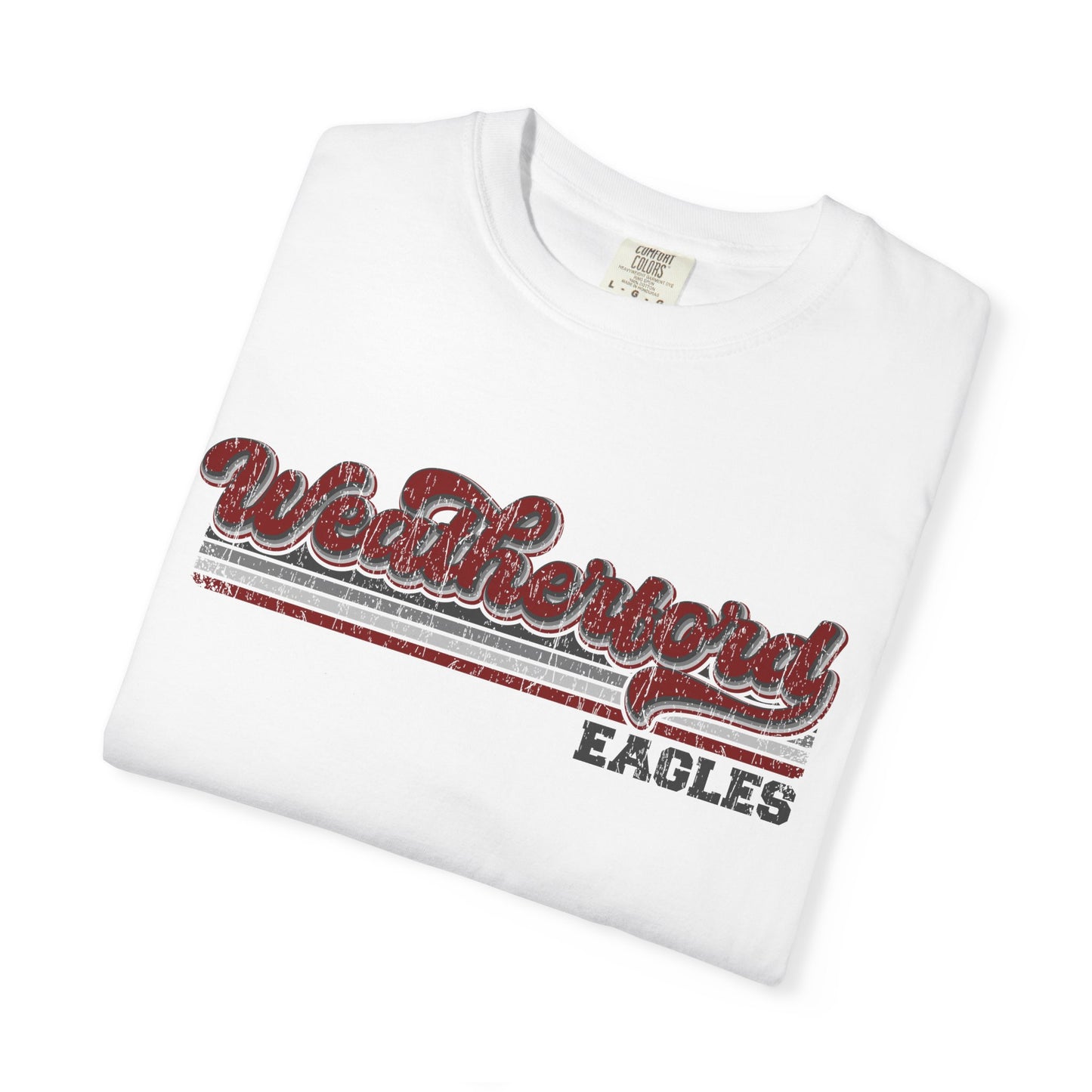 Weatherford Eagles Retro w/ Lines Comfort Colors