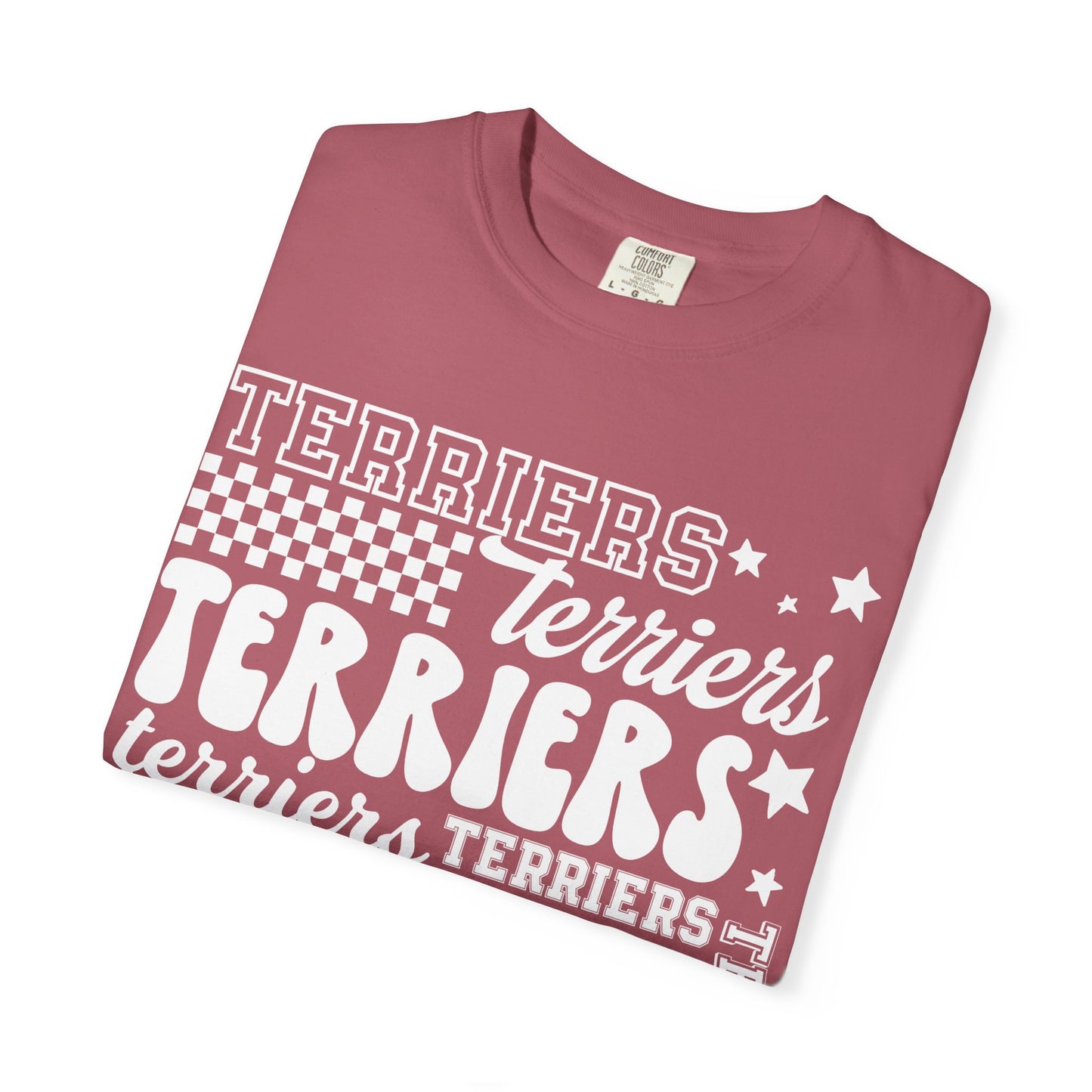 Terriers Repeated Comfort Colors Tee
