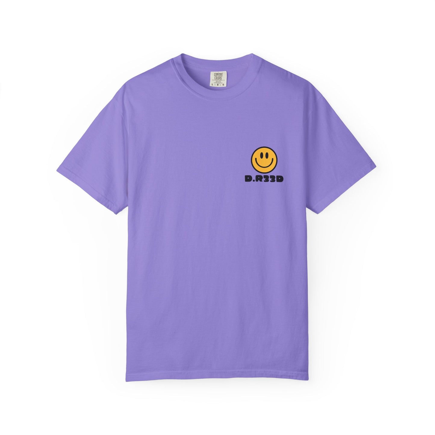 D.R33D Smiley Comfort Color Front Back
