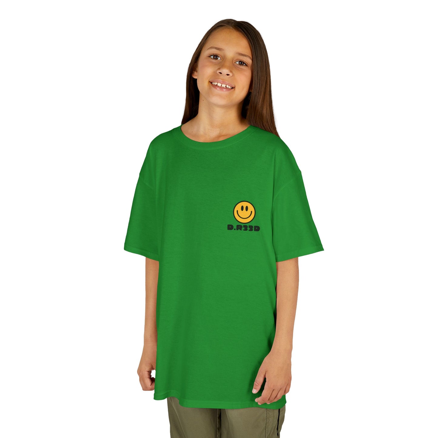 Youth I Woke Up Feeling Happy Front Back Tee