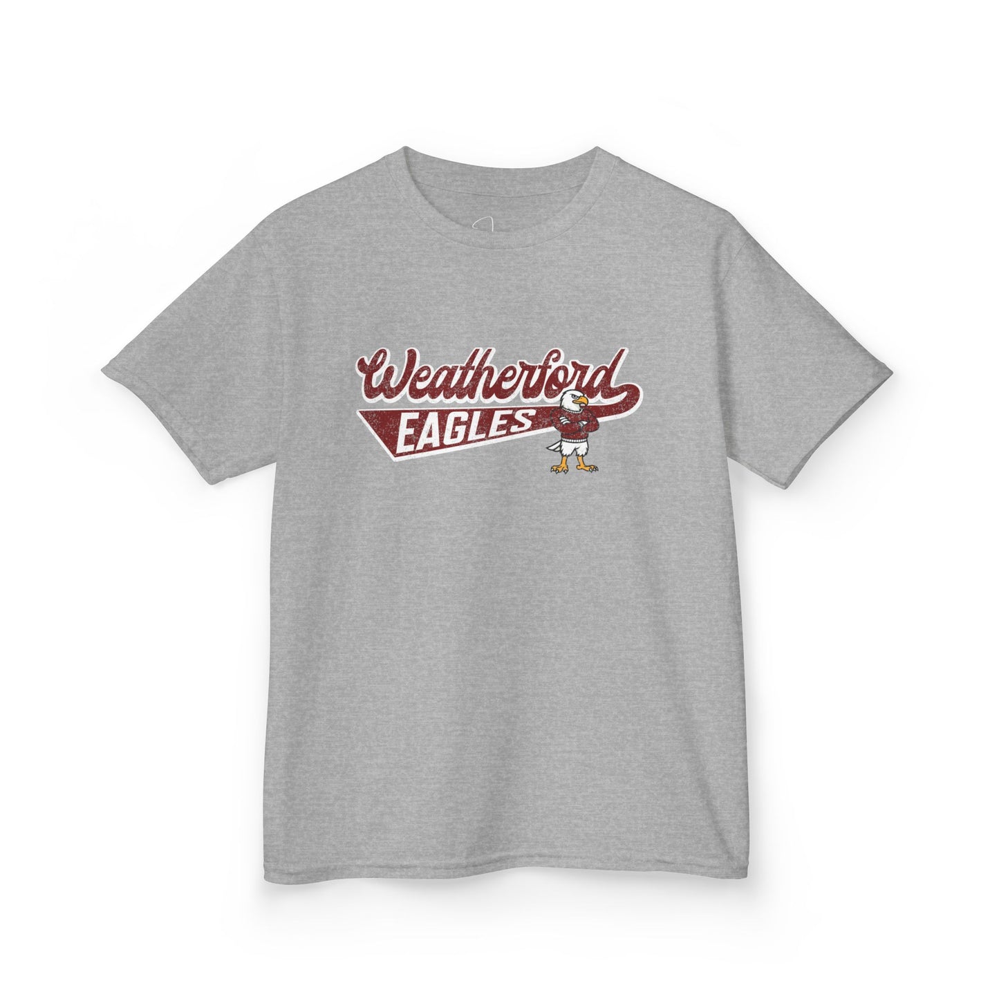 Youth Weatherford Eagles w/ Mascot Heavy Cotton™ Tee