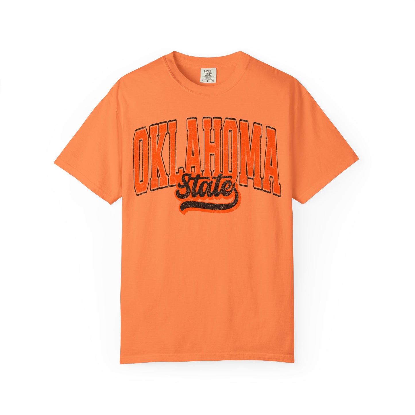 Retro comfort colors tee OKSTATE