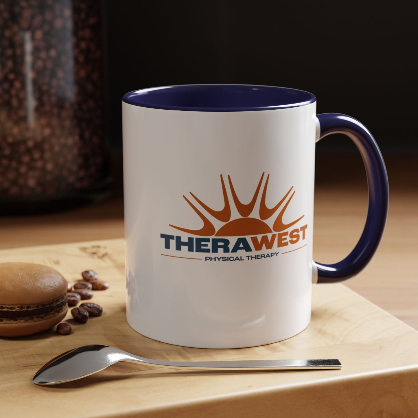 Colorful Handle TheraWest mug 11oz or 15 oz