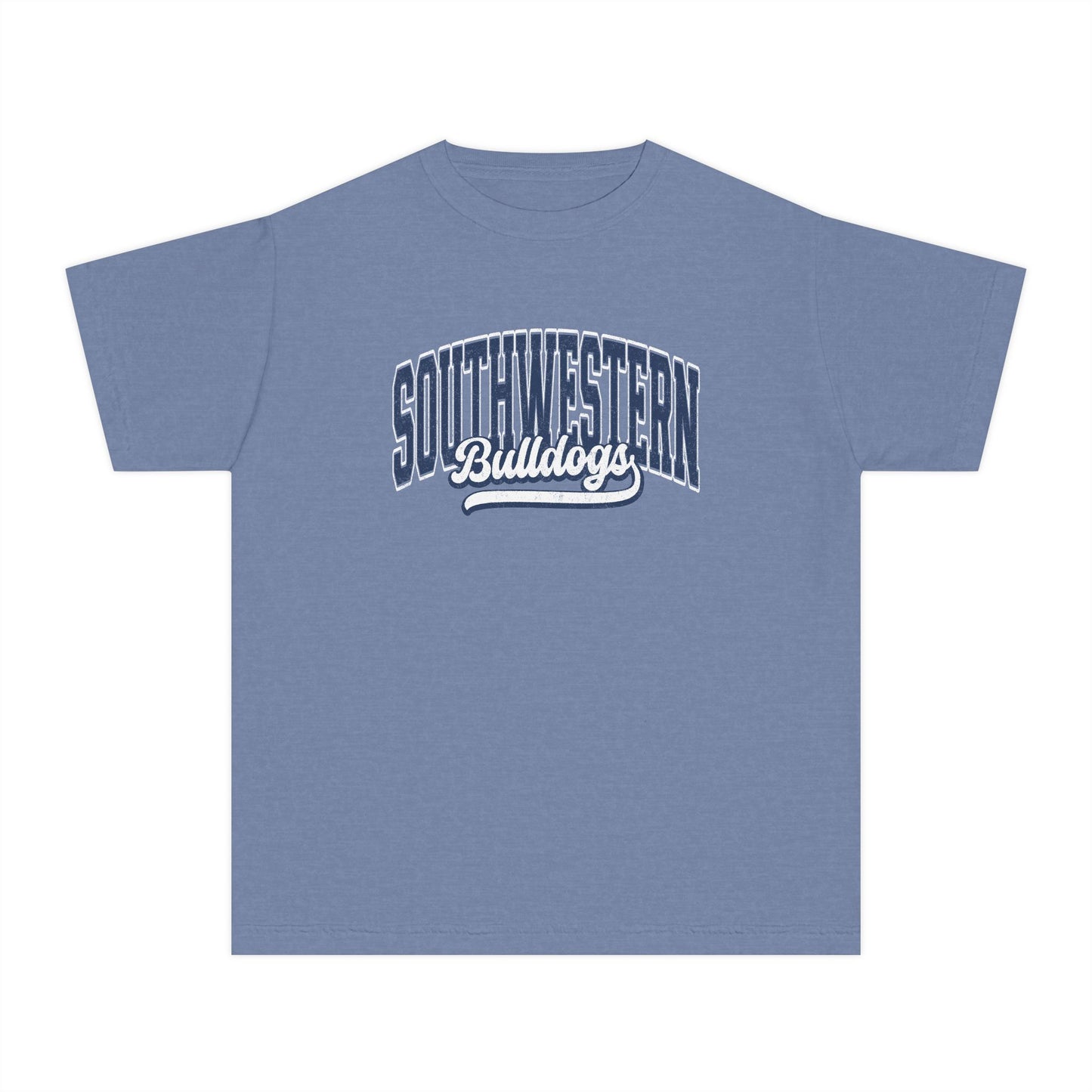 Retro Youth Bulldogs Comfort Colors