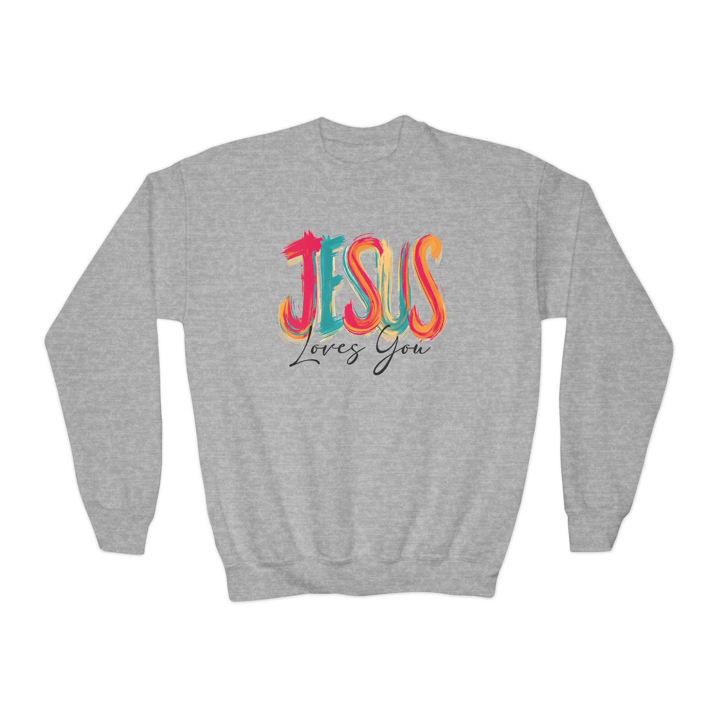 Youth Jesus Loves You Crewneck