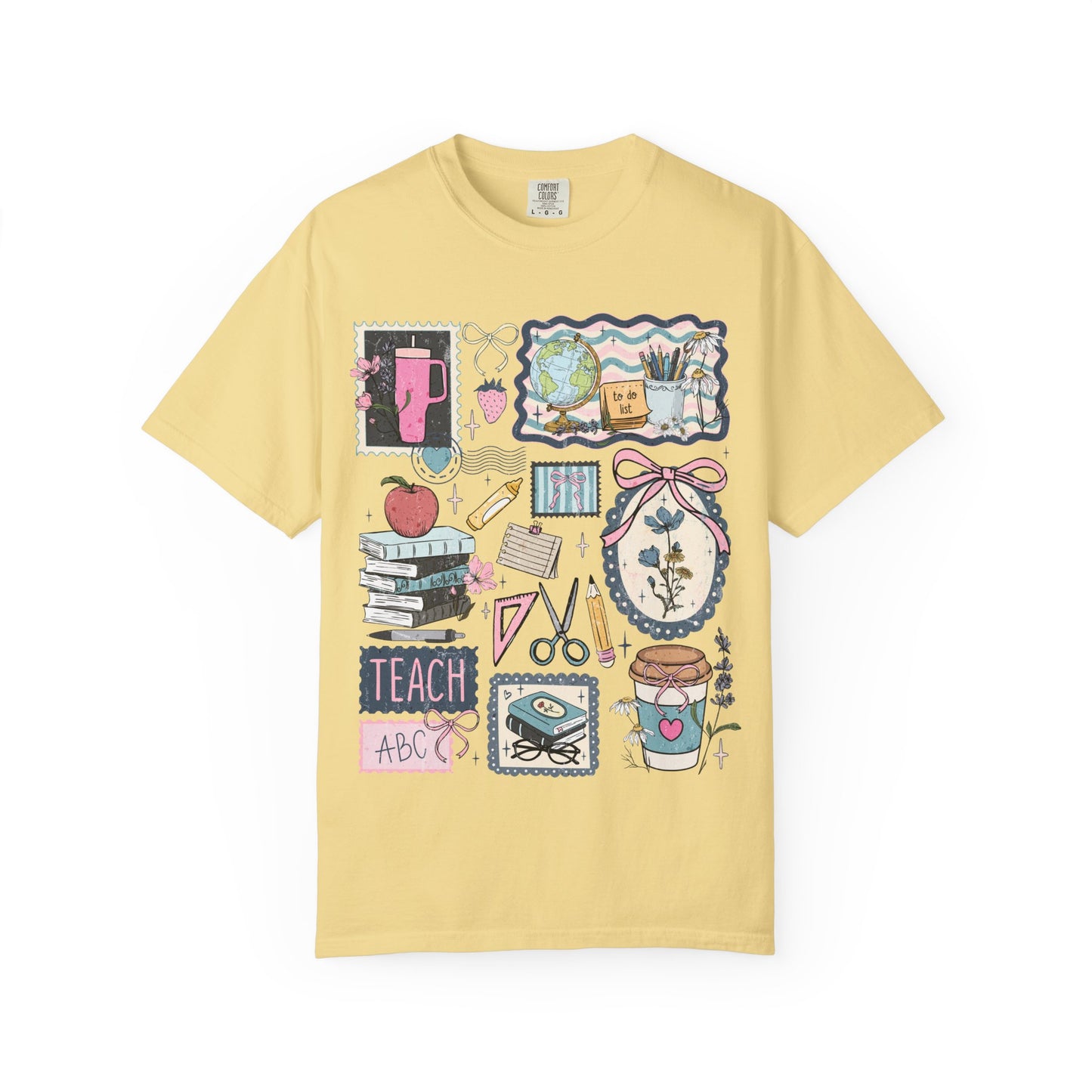 Teach Collage Comfort Colors
