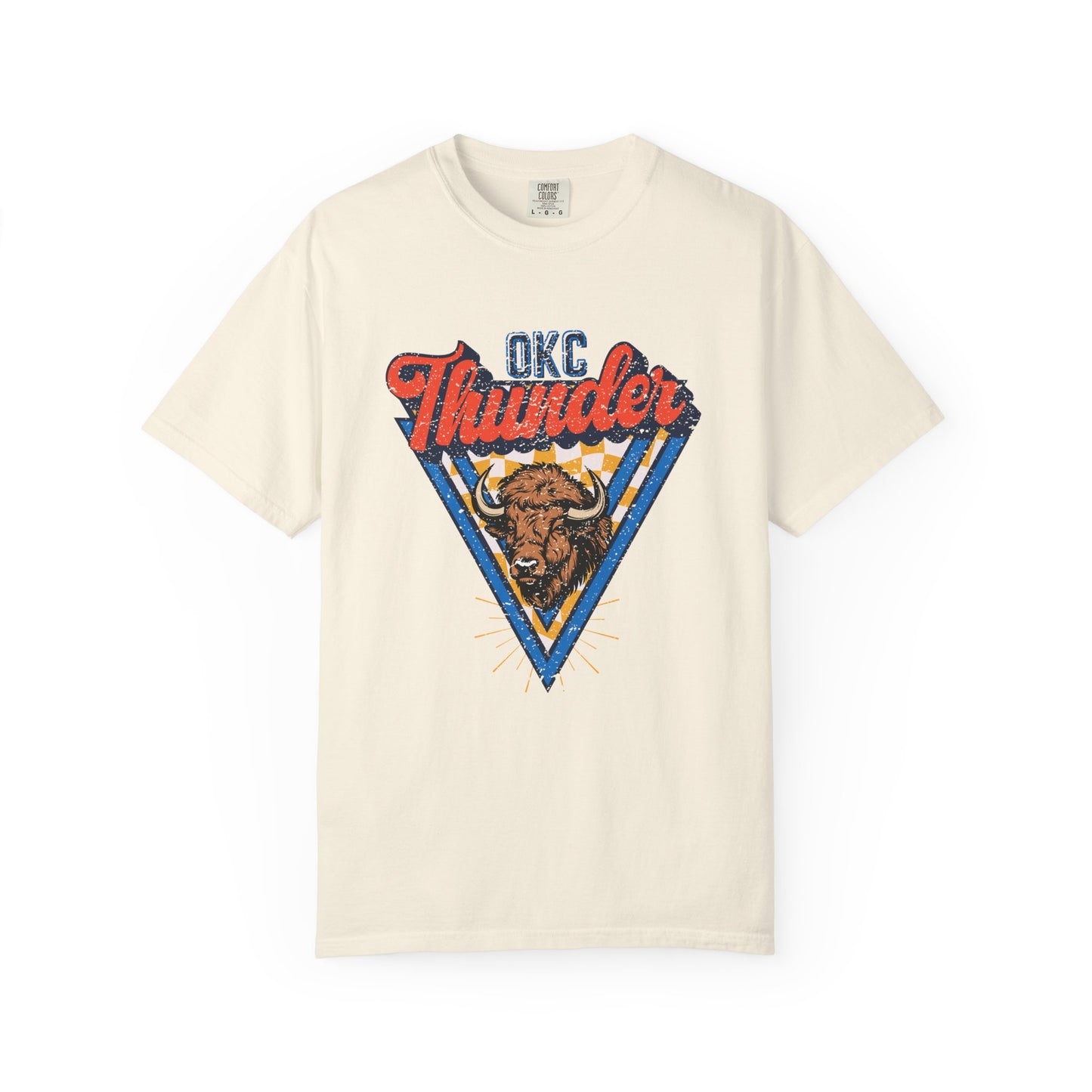 OKC Basketball Comfort Colors Tee