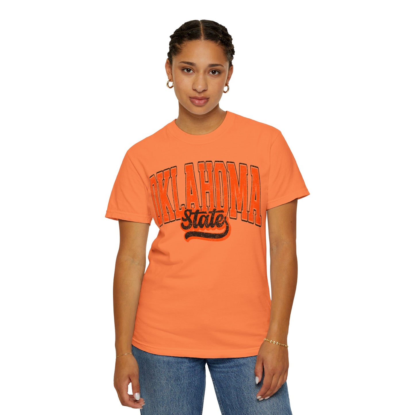 Retro comfort colors tee OKSTATE