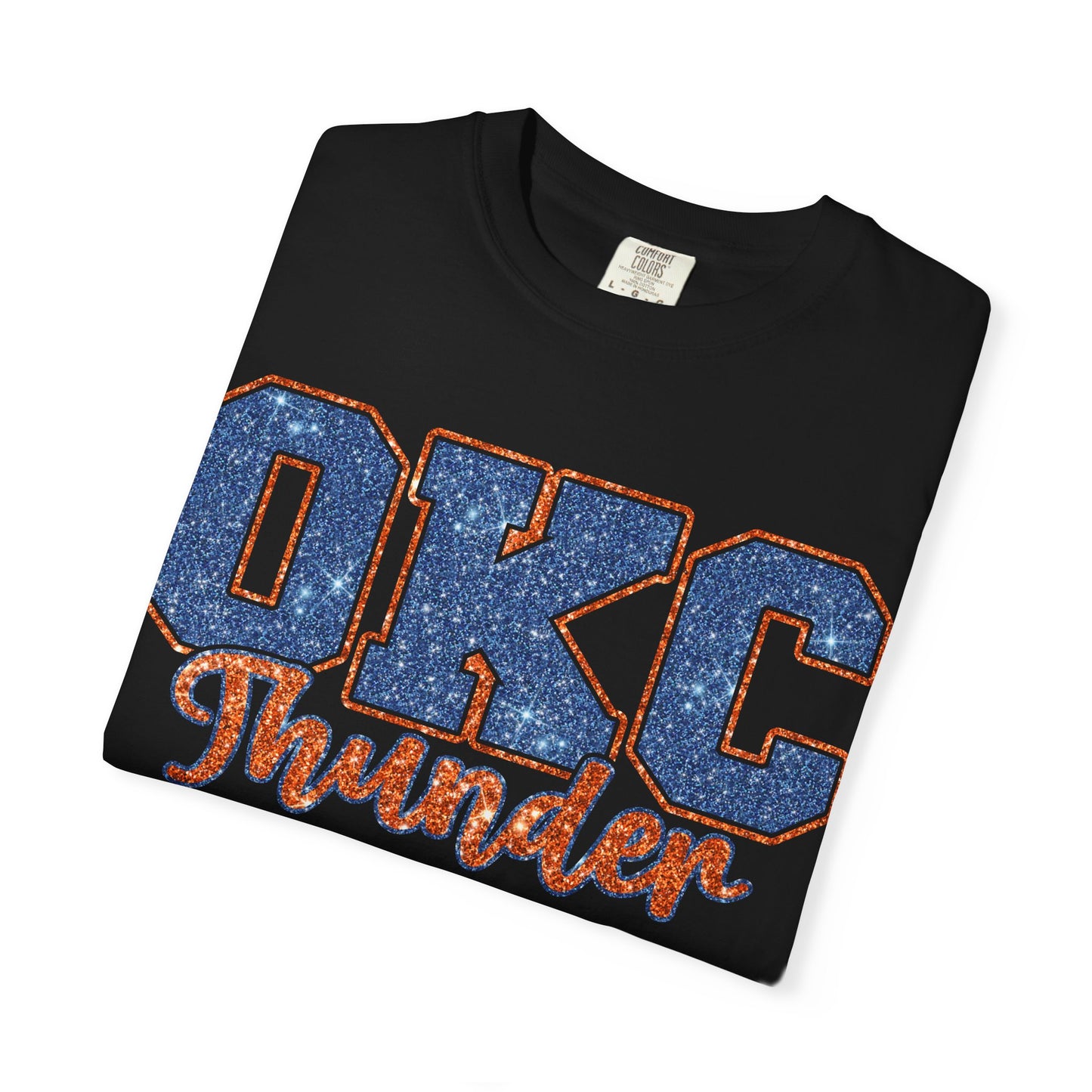 Faux Glitter OKC Tee