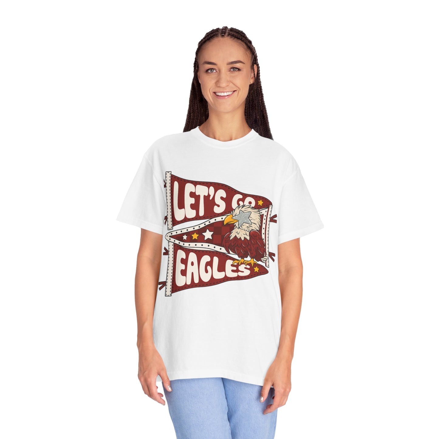 Pennant Flag Eagles Comfort Colors