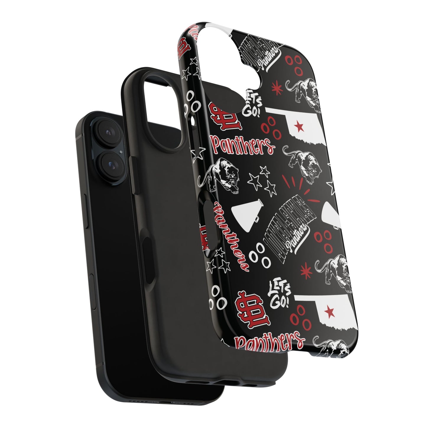Black LS Panthers Phone Case