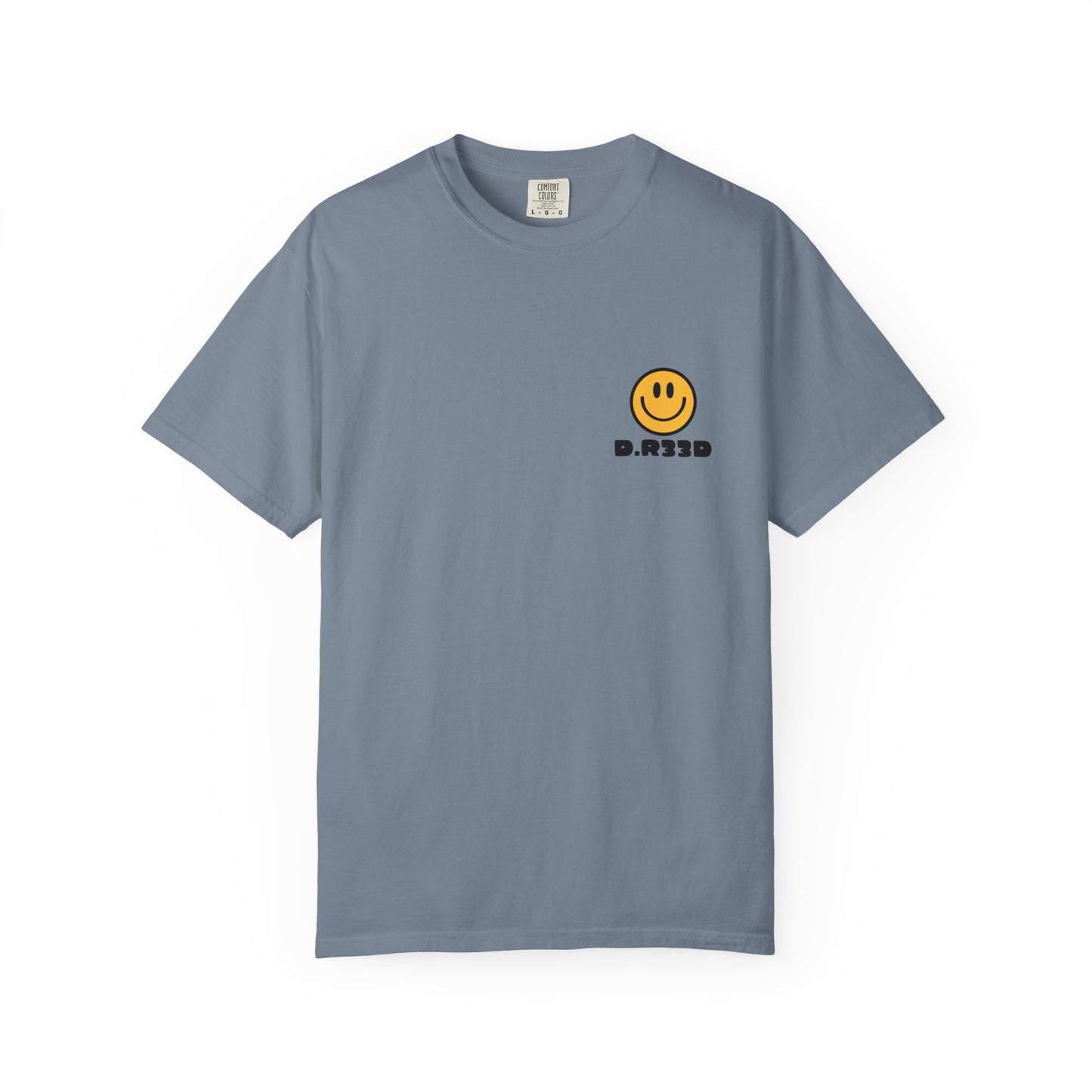 D.R33D Smiley Comfort Color Front Back